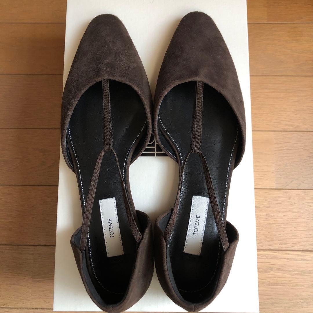 【まろん⭐︎プロフ必読 】 The T-Strap スエード パンプス