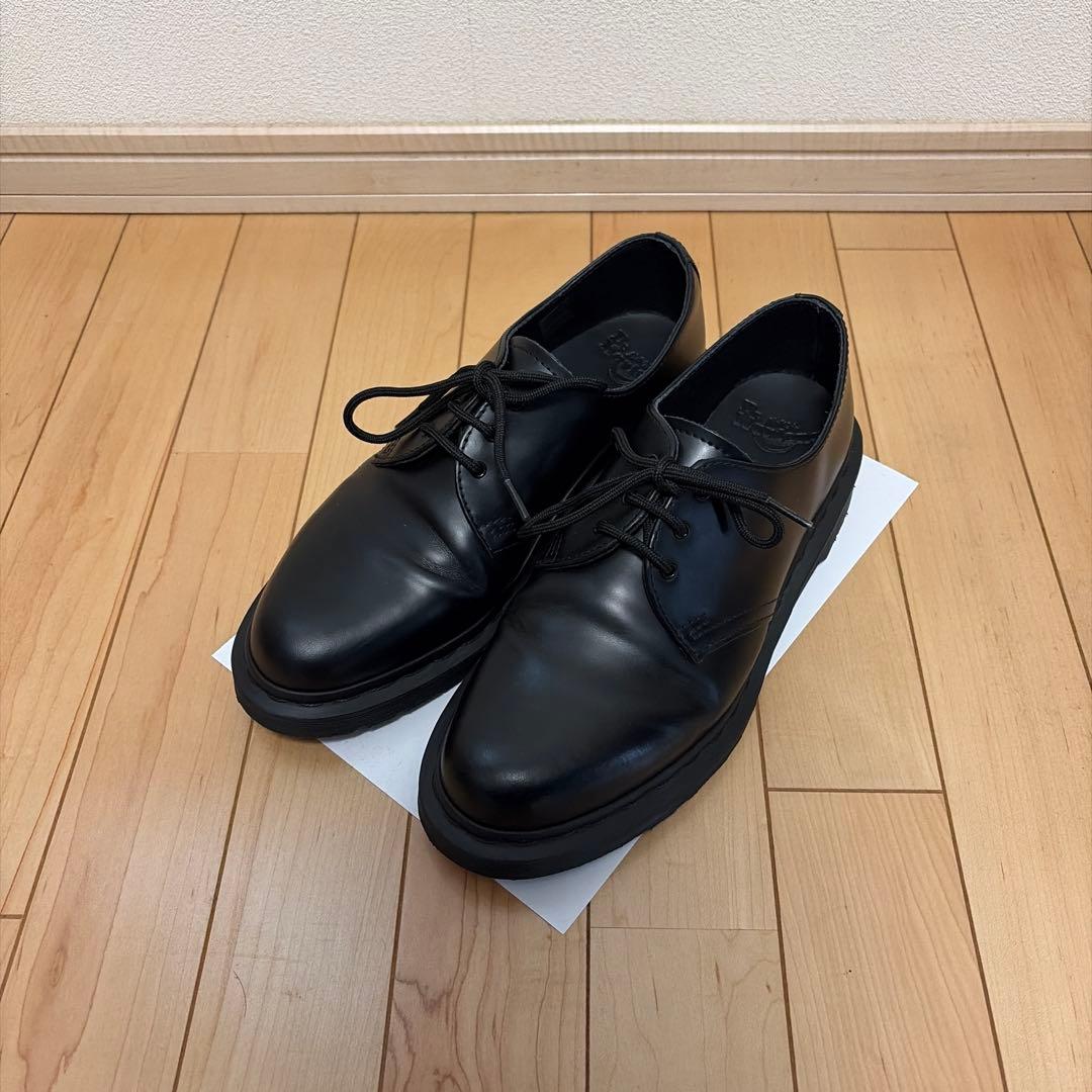【美品】Dr.Martens 1461 MONO BLACK 3ホール UK8