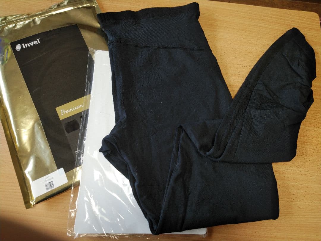 Invel インベル　プレミアム アクティブショーツ レギンスブラック