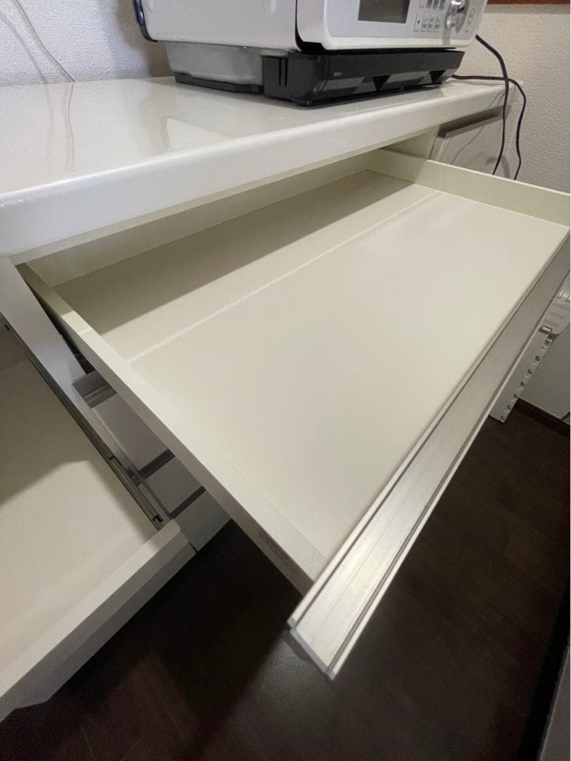 パモウナ　160幅キッチンカウンター 【送料込み】