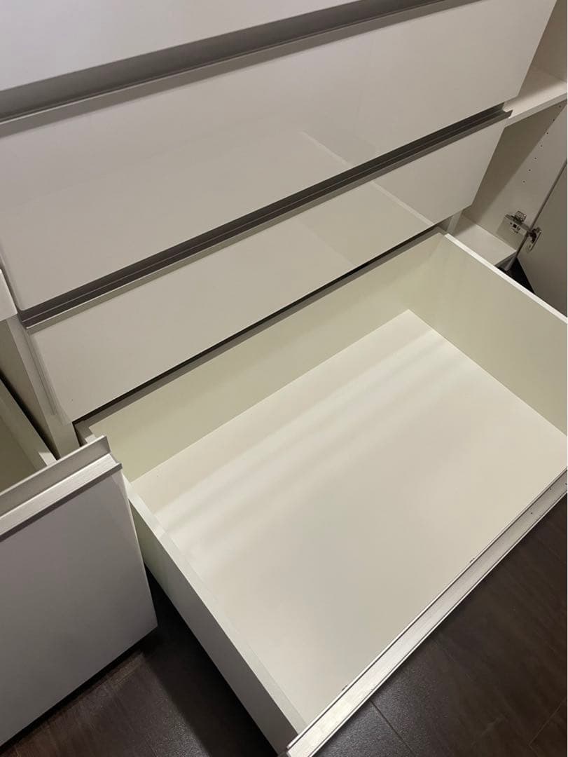 パモウナ　160幅キッチンカウンター 【送料込み】