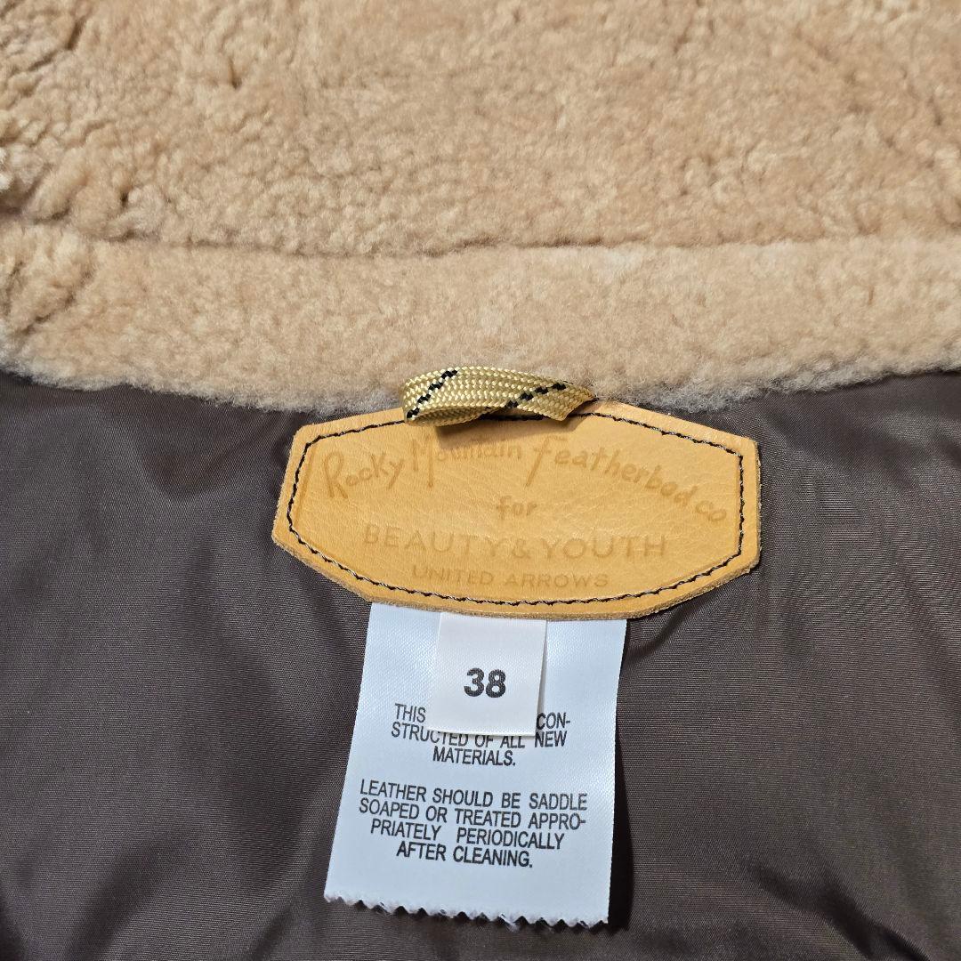 ロッキーマウンテンフェザーベッド ユナイテッドアローズ ダウンベスト 38