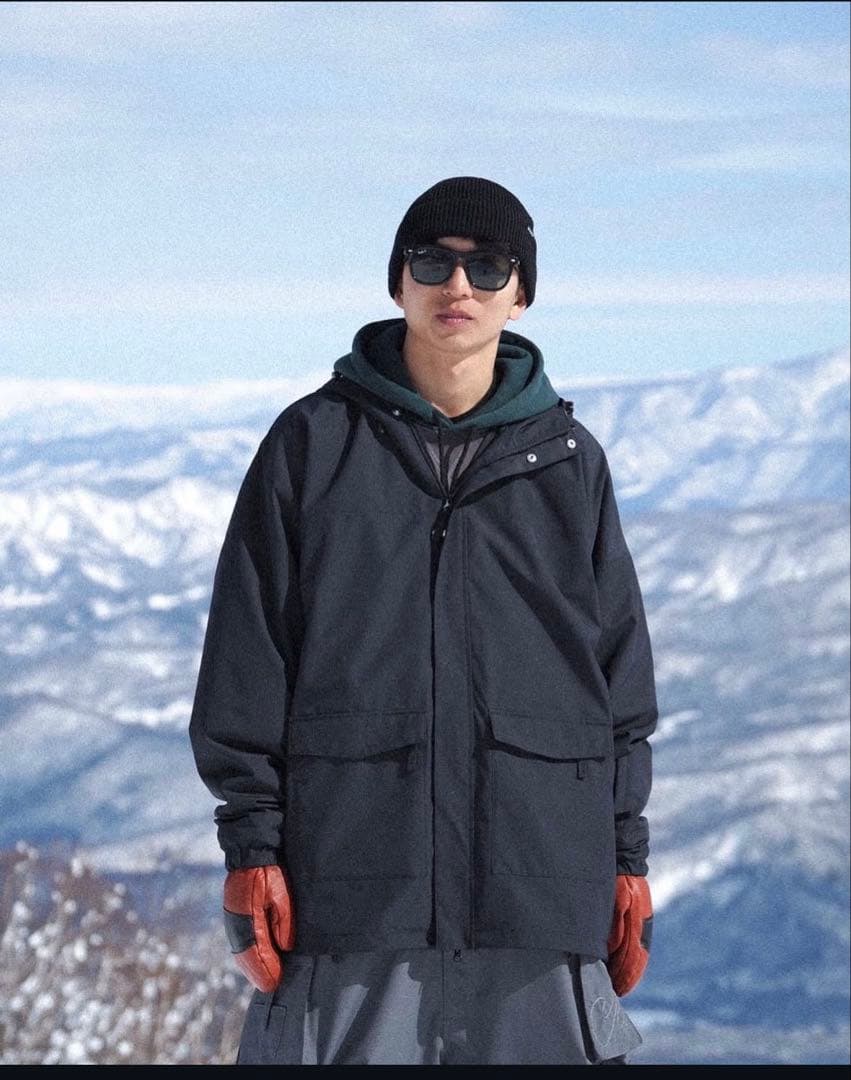 MAHF ルーズジャケット ブラック Mサイズ