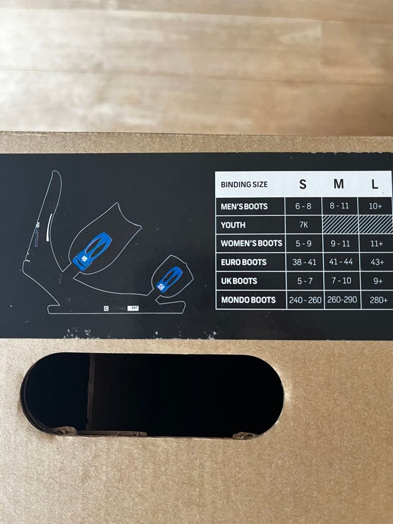 Burton Custom EST Black S size ほぼ未使用