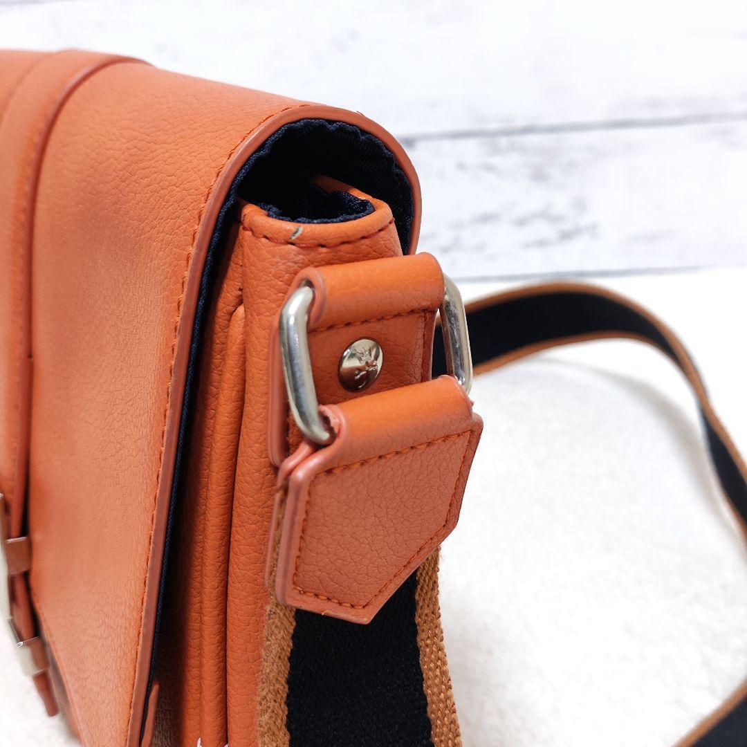 ⭐️ほぼ未使用⭐️CASTELBAJAC オレンジ ショルダーバッグ ソルベ