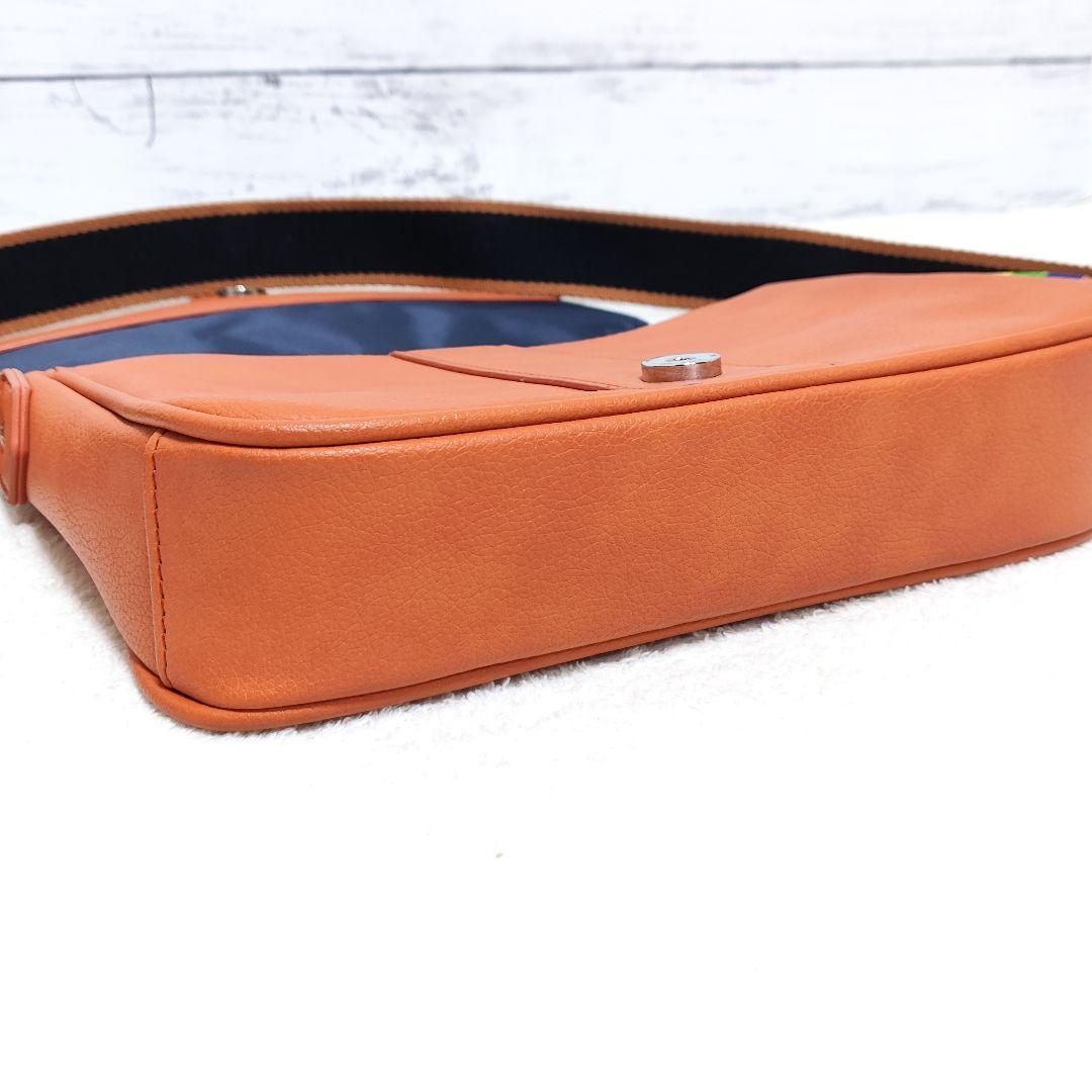 ⭐️ほぼ未使用⭐️CASTELBAJAC オレンジ ショルダーバッグ ソルベ