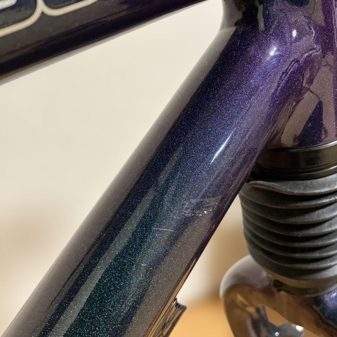 カメレオンカラー【cannondale】F1000フレーム＆ステム＆ハンドルバー