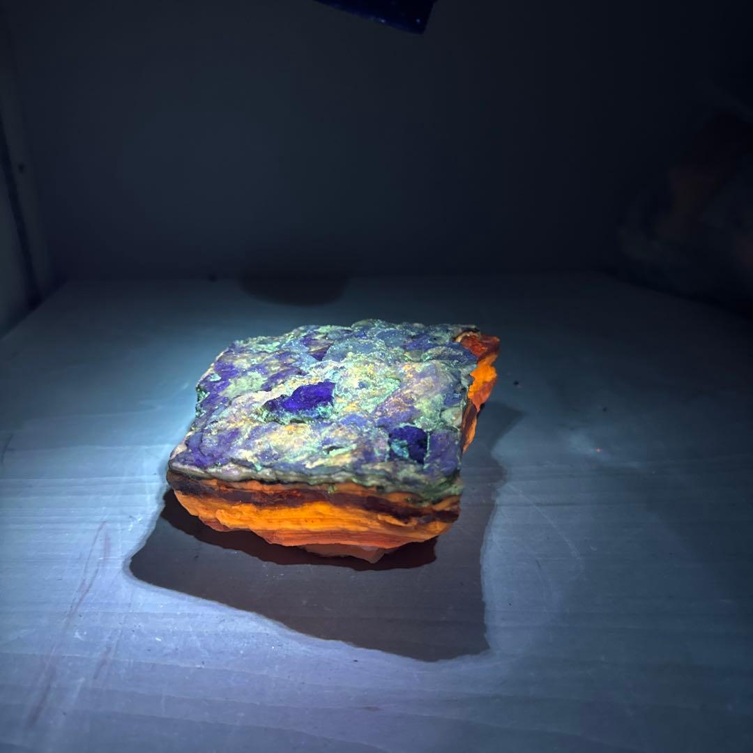 【11】北海道石　然別オパール　蛍光オパール592、588、197g