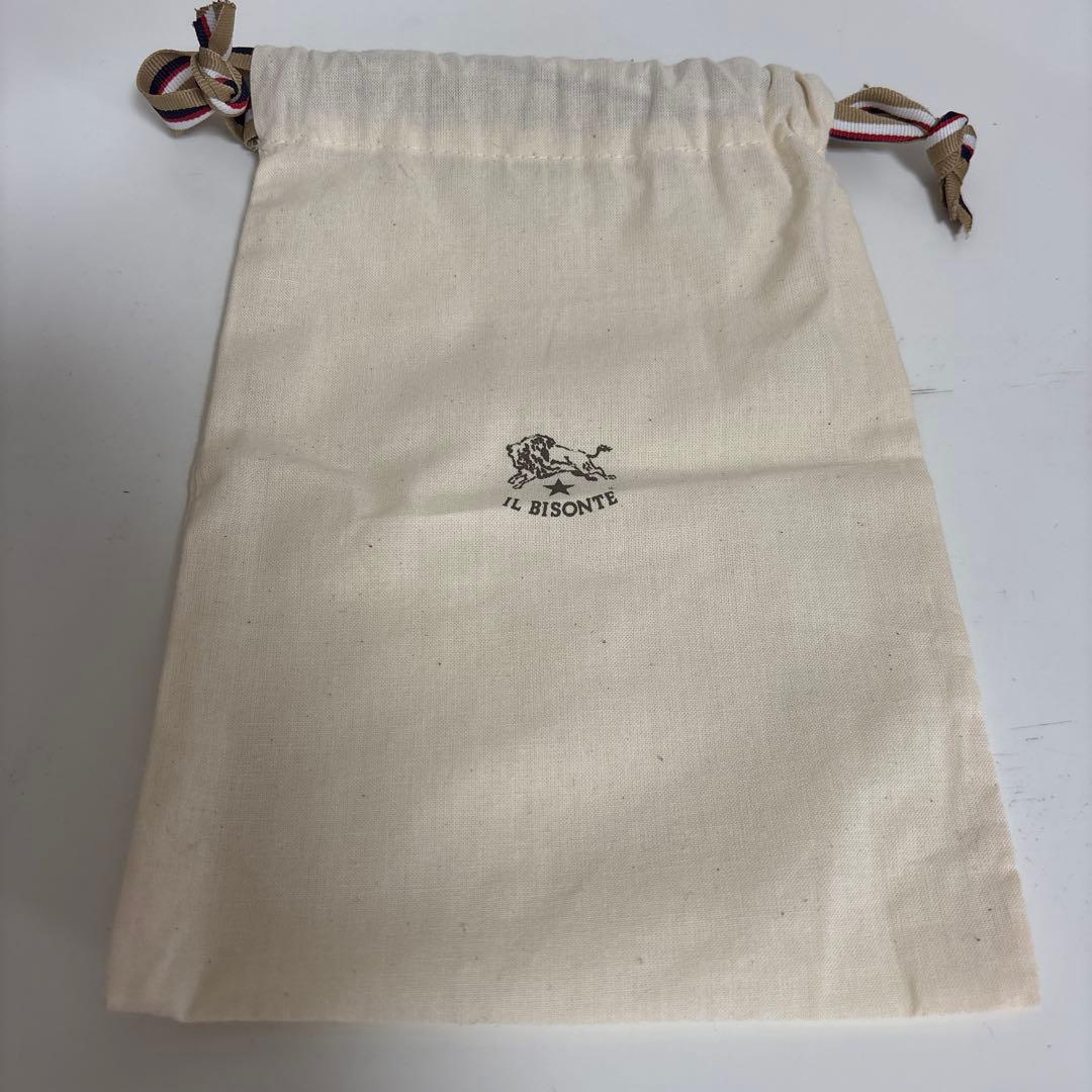 IL BISONTE イルビゾンテ 牛革 筆箱 ペンケース 黒 新品未使用