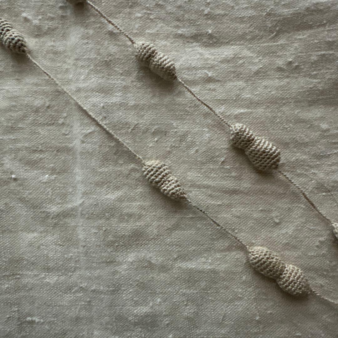 ヨーガンレールのピーナッツ型ネックレス 2色グラデーション BOX付