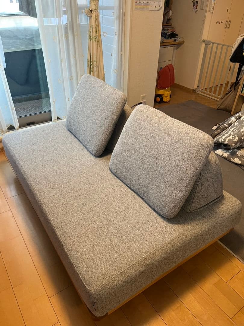 Fumi 無駄のないソファ グレー　アイランドソファ