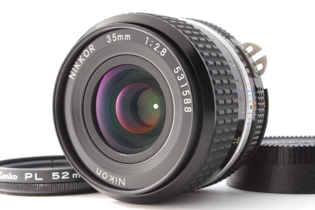 NIKKON NIKKOR 35mm f/2.8 Ai-s レンズ