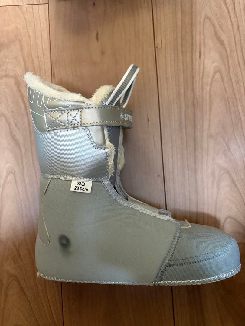 Streule スキーセット ピンクとホワイト