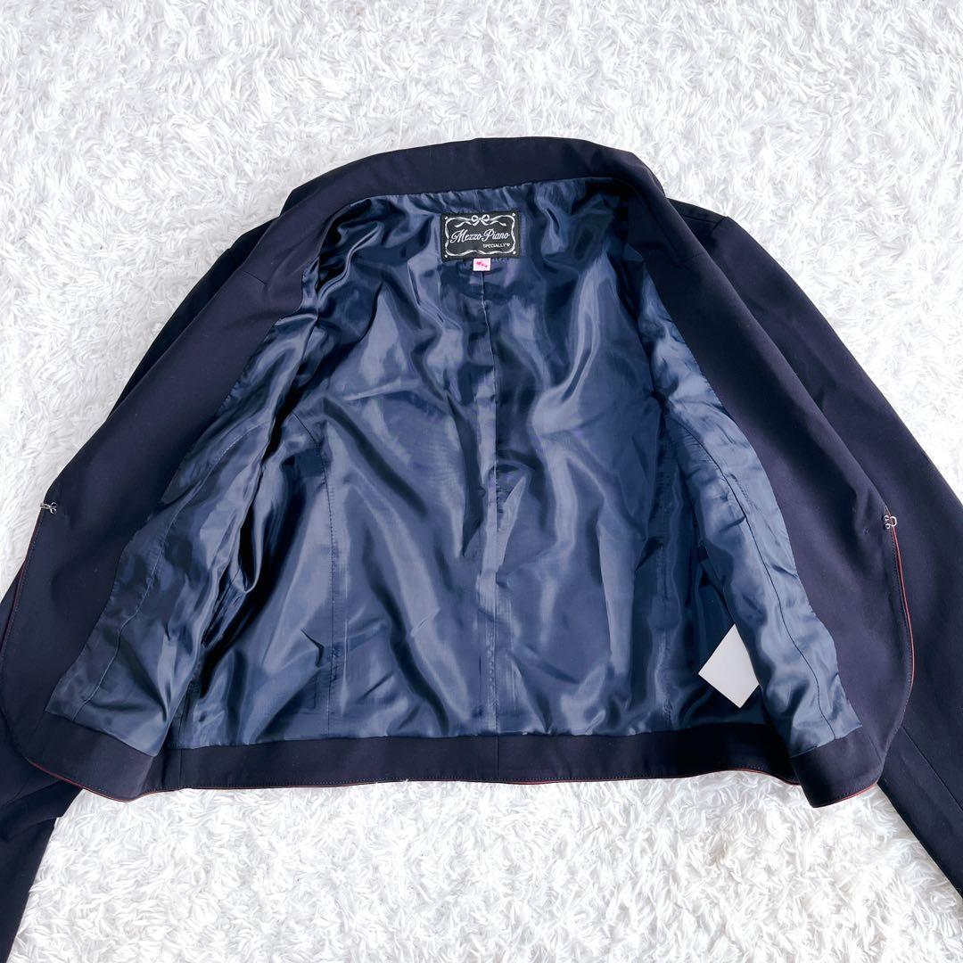 メゾピアノ 女の子 フォーマル セットアップ ワンピース 3点 セレモニー 卒服