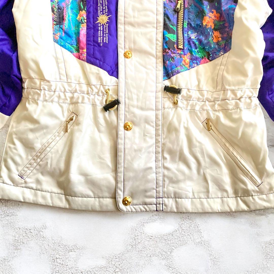 【美品 お値下げ】デサント スキーウェア 上下 M 手袋付 DESCENTE