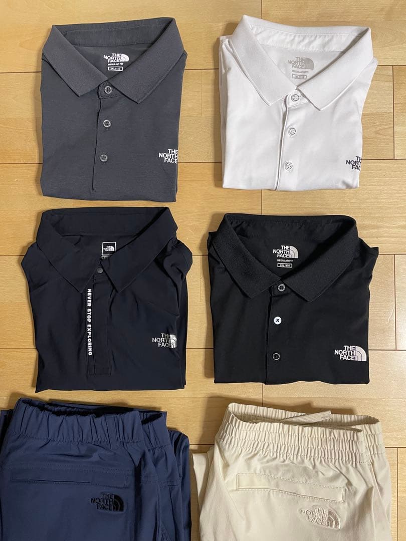 ザ・ノース・フェイス ポロシャツ 4枚セット＋パンツ2本