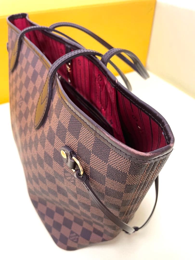 【美品】ルイヴィトン ダミエ ネヴァーフルMM トートバッグ