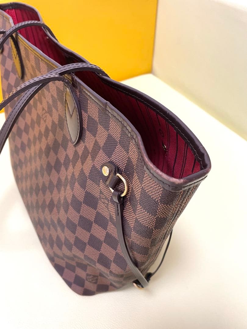 【美品】ルイヴィトン ダミエ ネヴァーフルMM トートバッグ