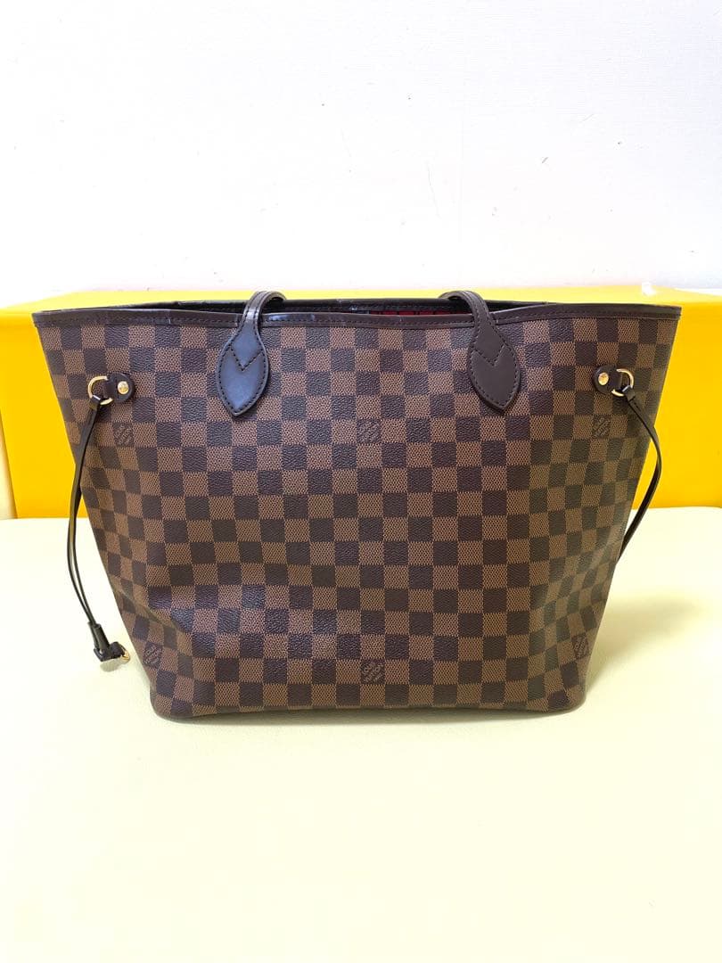 【美品】ルイヴィトン ダミエ ネヴァーフルMM トートバッグ