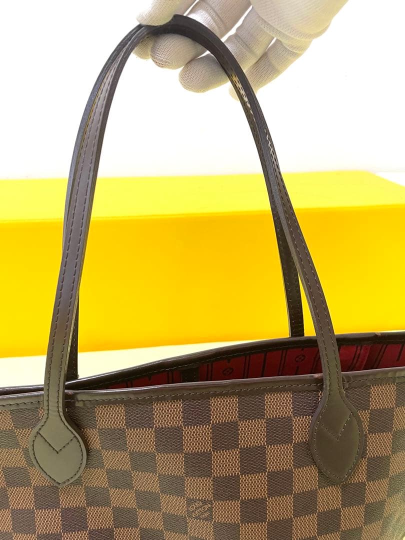【美品】ルイヴィトン ダミエ ネヴァーフルMM トートバッグ