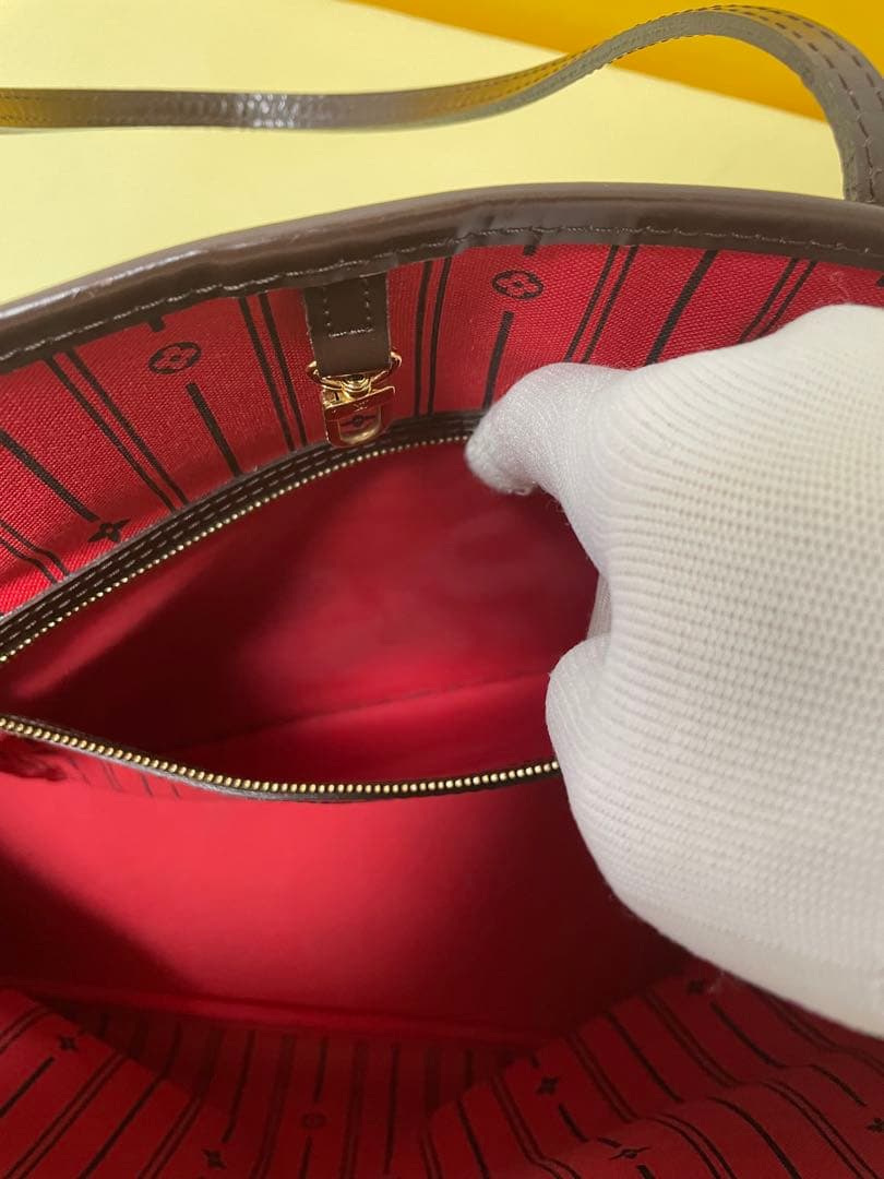 【美品】ルイヴィトン ダミエ ネヴァーフルMM トートバッグ