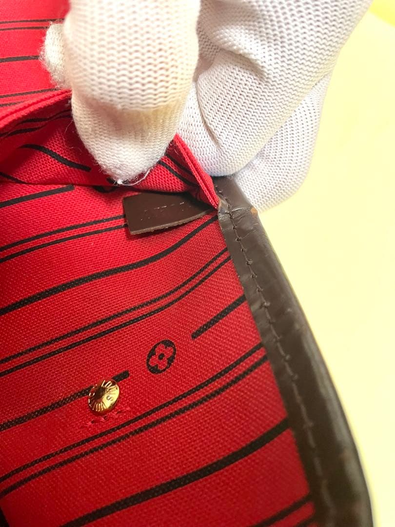 【美品】ルイヴィトン ダミエ ネヴァーフルMM トートバッグ