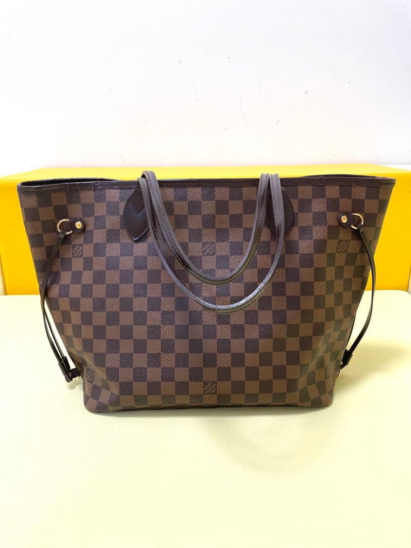 【美品】ルイヴィトン ダミエ ネヴァーフルMM トートバッグ