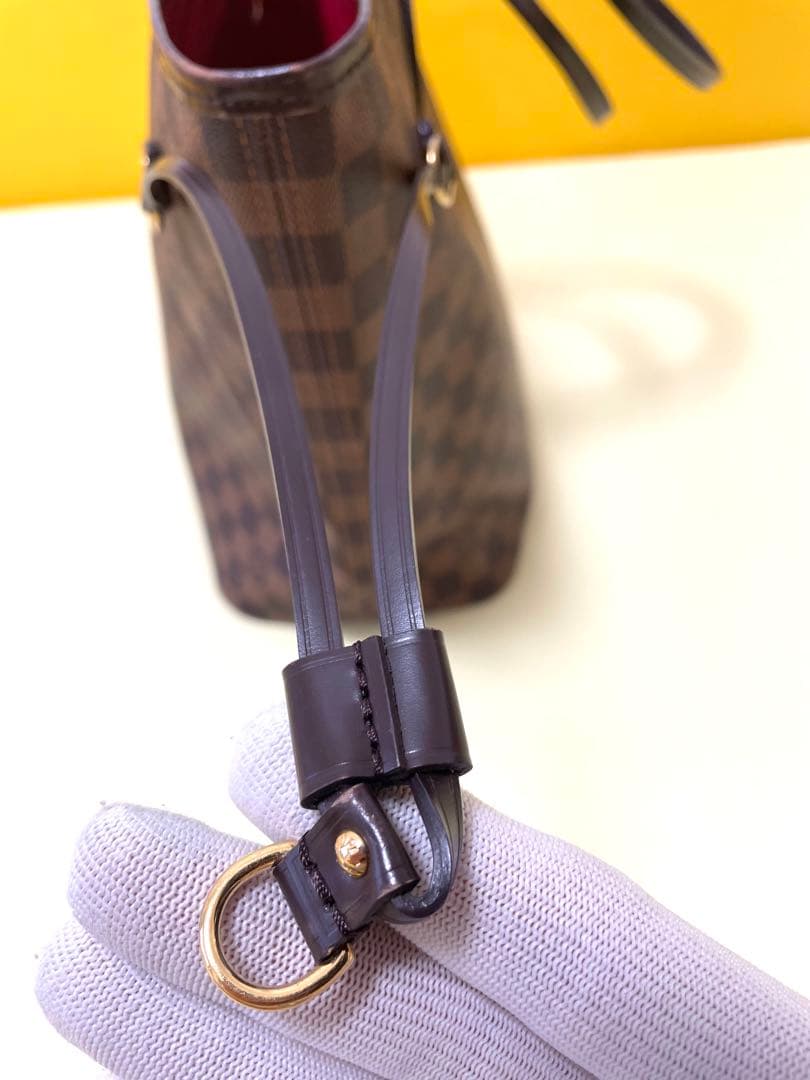 【美品】ルイヴィトン ダミエ ネヴァーフルMM トートバッグ