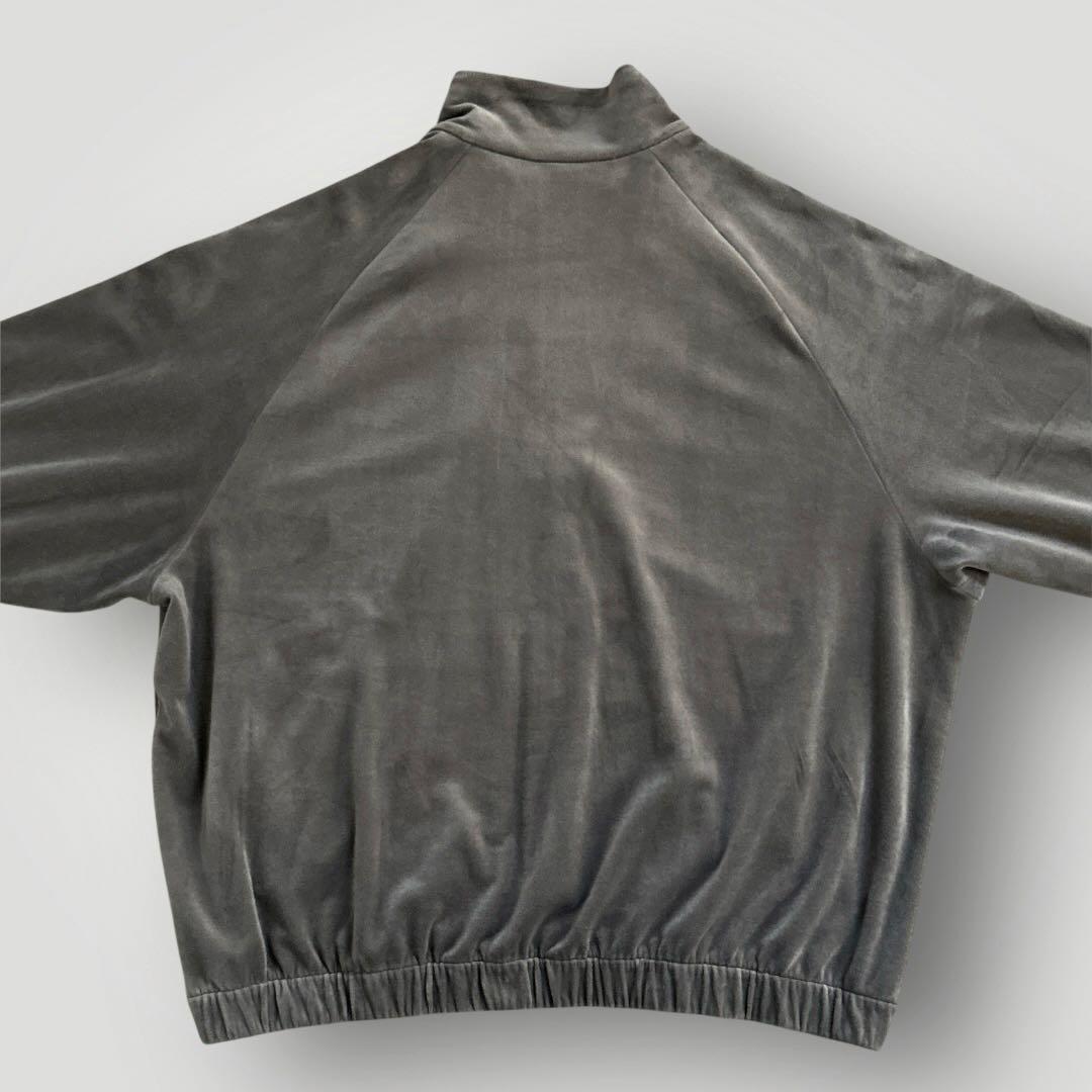 美品　adidas originals ベルベット　トラックジャケット　グレー
