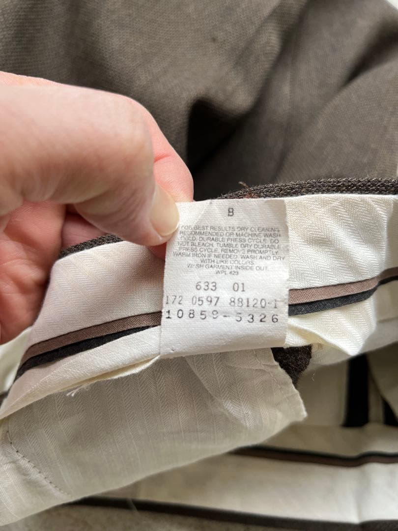 【初期タグ】Levi’s SLATES ブラウン　スラックス