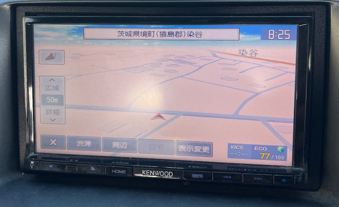 ケンウッド MDV-D502BT フルセグナビ。地図データバージョン2014