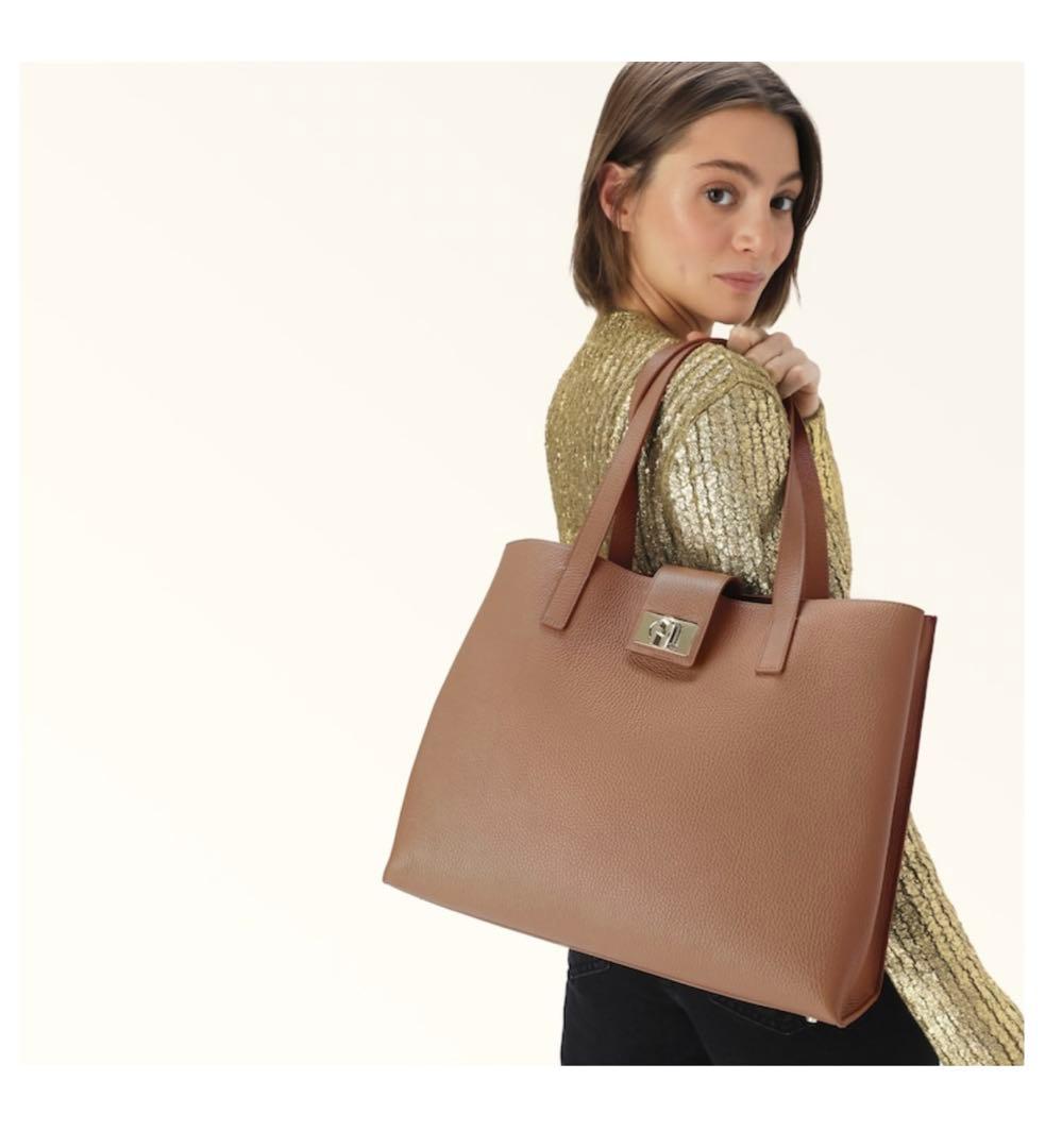 ma✴︎【新品未使用】FURLA 1927 トートバッグ L Greige