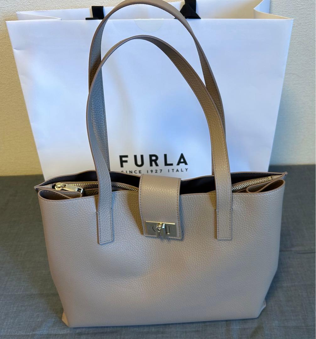 ma✴︎【新品未使用】FURLA 1927 トートバッグ L Greige