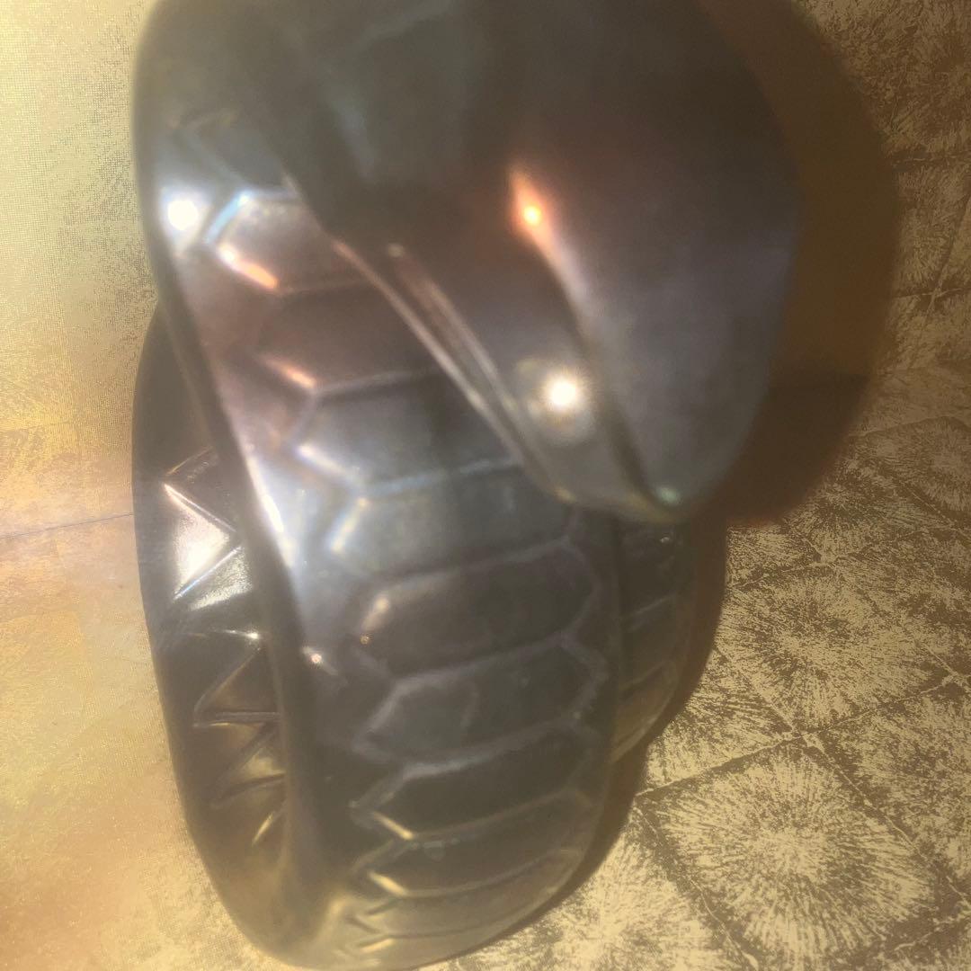 【特級呪物】尽きることのない金運の循環　蛇神様のオブジェ　縁起物　開運　幸運