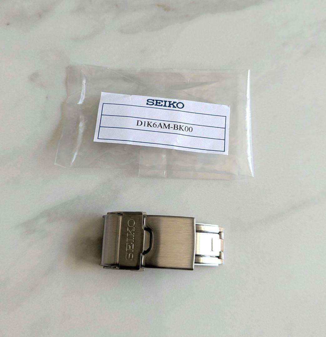 SEIKOダイバー　D1K6AM-BK00 SEIKO　バックル　　18mm
