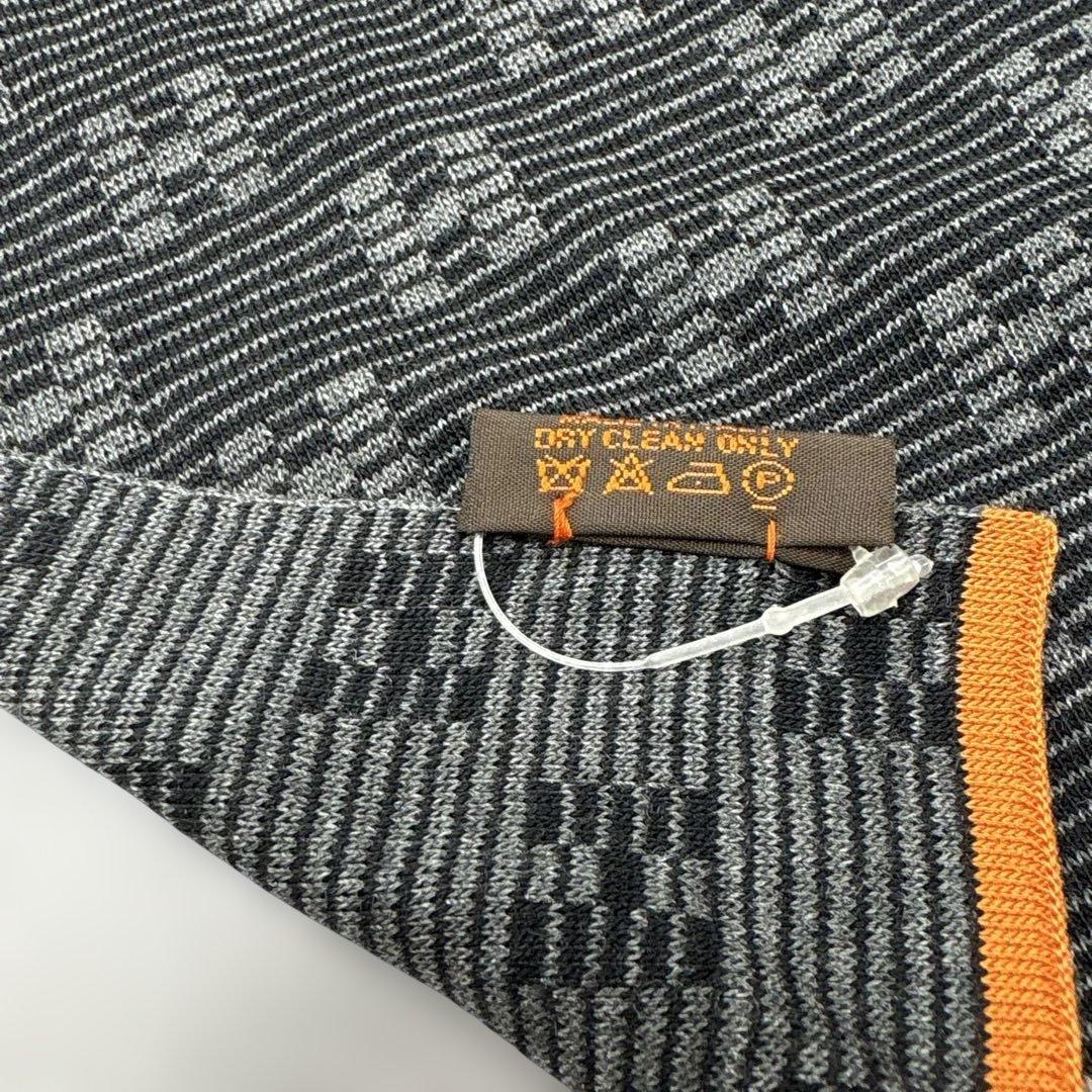 J☆HERMES☆リバーシブルロゴマフラー