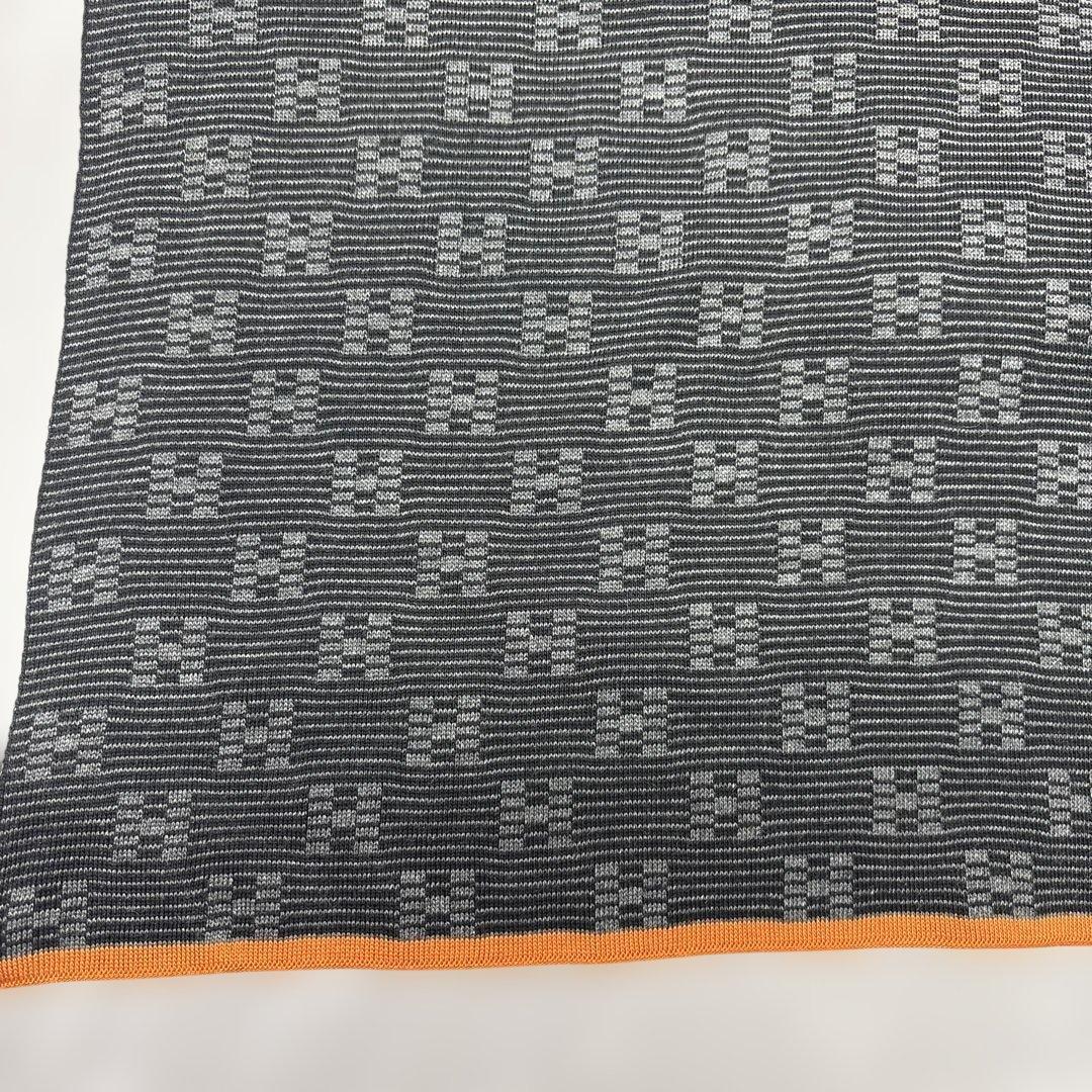 J☆HERMES☆リバーシブルロゴマフラー