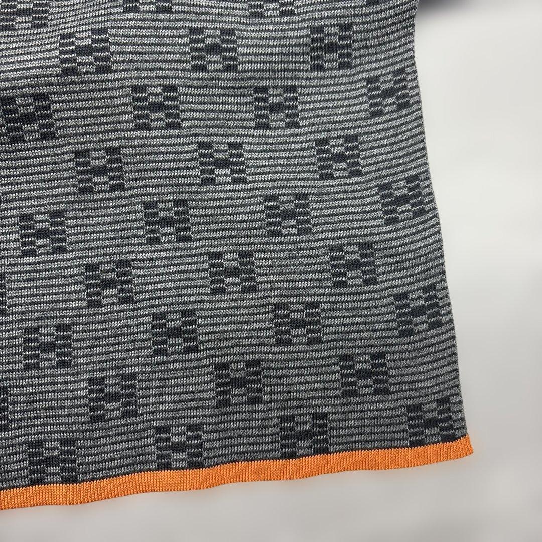 J☆HERMES☆リバーシブルロゴマフラー