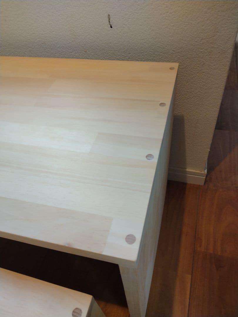 木製　ハンドメイド　オーダー　コの字　サイドテーブル　テレビ台　水槽台　棚ラック