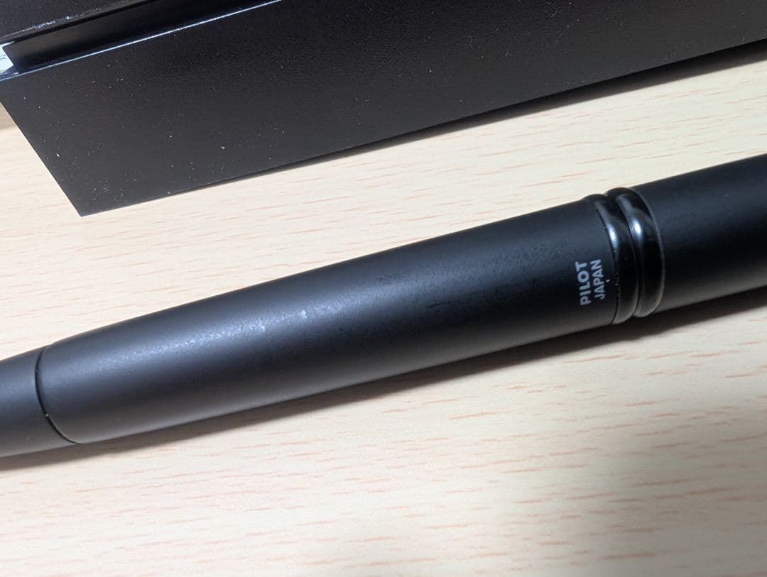 PILOT 万年筆 キャップレス F ブラックマット FC18SRBMF