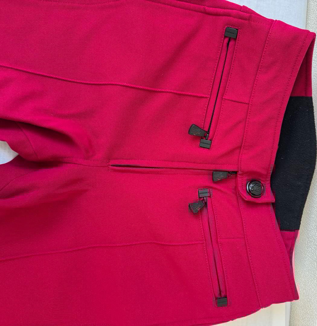 MONCLER スキーパンツ レディース 38 ピンク 美品
