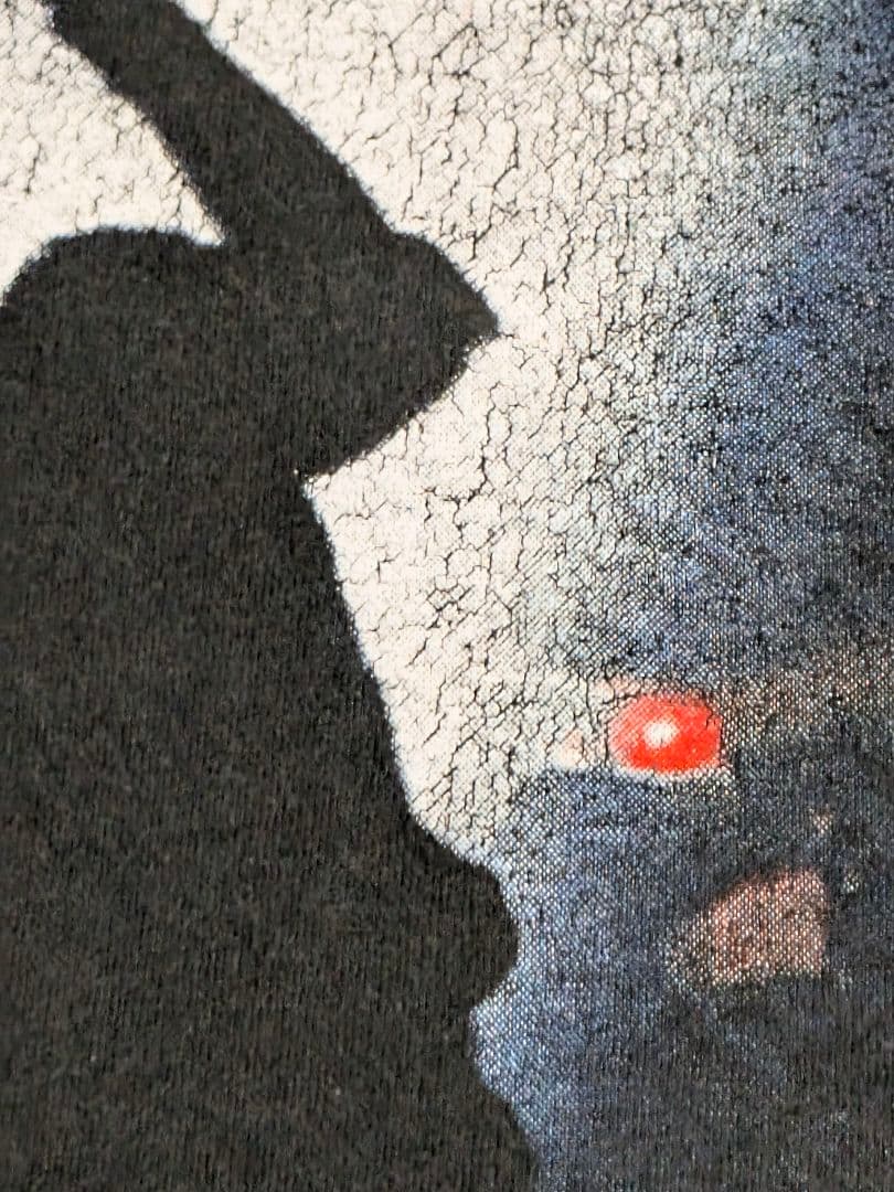 TURU　90s USA製　THIN LIZZY　Ｔシャツ　Ｌ　 ブラック