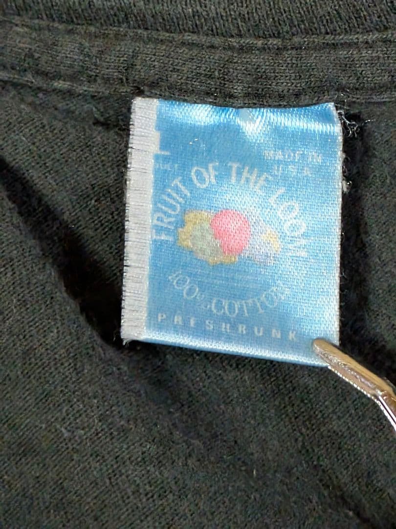 TURU　90s USA製　THIN LIZZY　Ｔシャツ　Ｌ　 ブラック