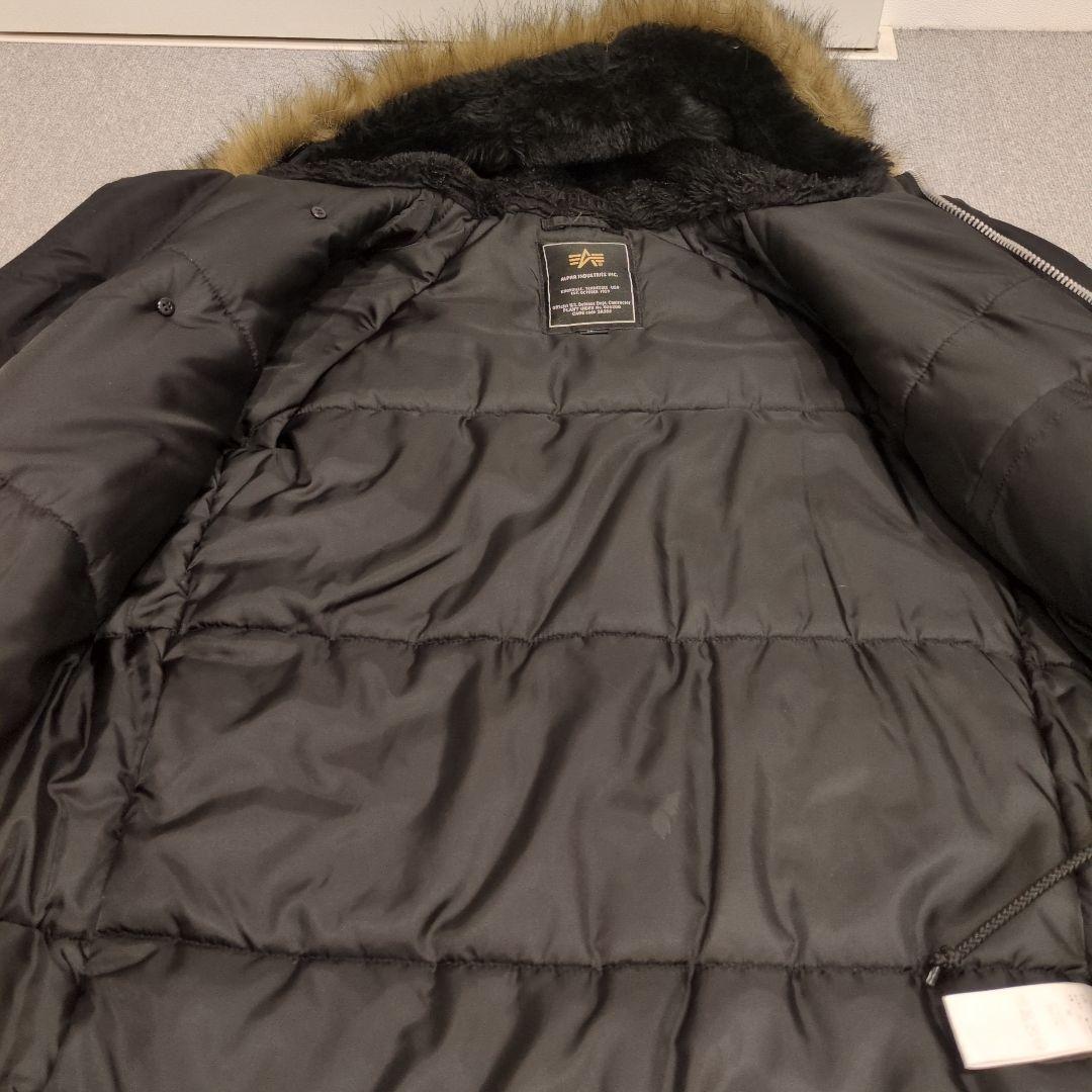 Alpha Industries ミリタリージャケット n3b ブラック　美品