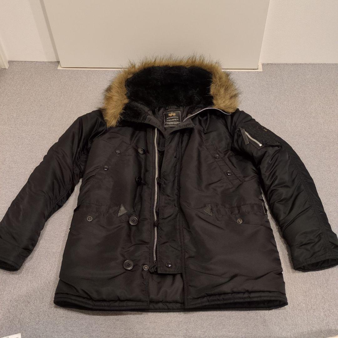 Alpha Industries ミリタリージャケット n3b ブラック　美品