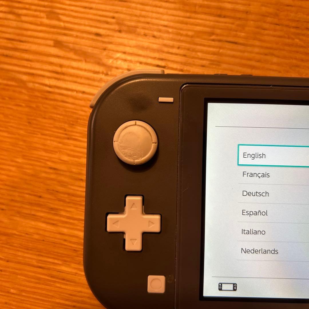 r*_様 Nintendo Switch Lite グレー 本体　箱無し　充電器