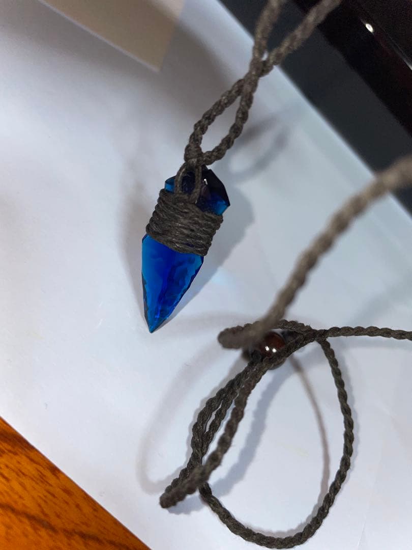 もののけ姫　ネックレス　ガラス細工