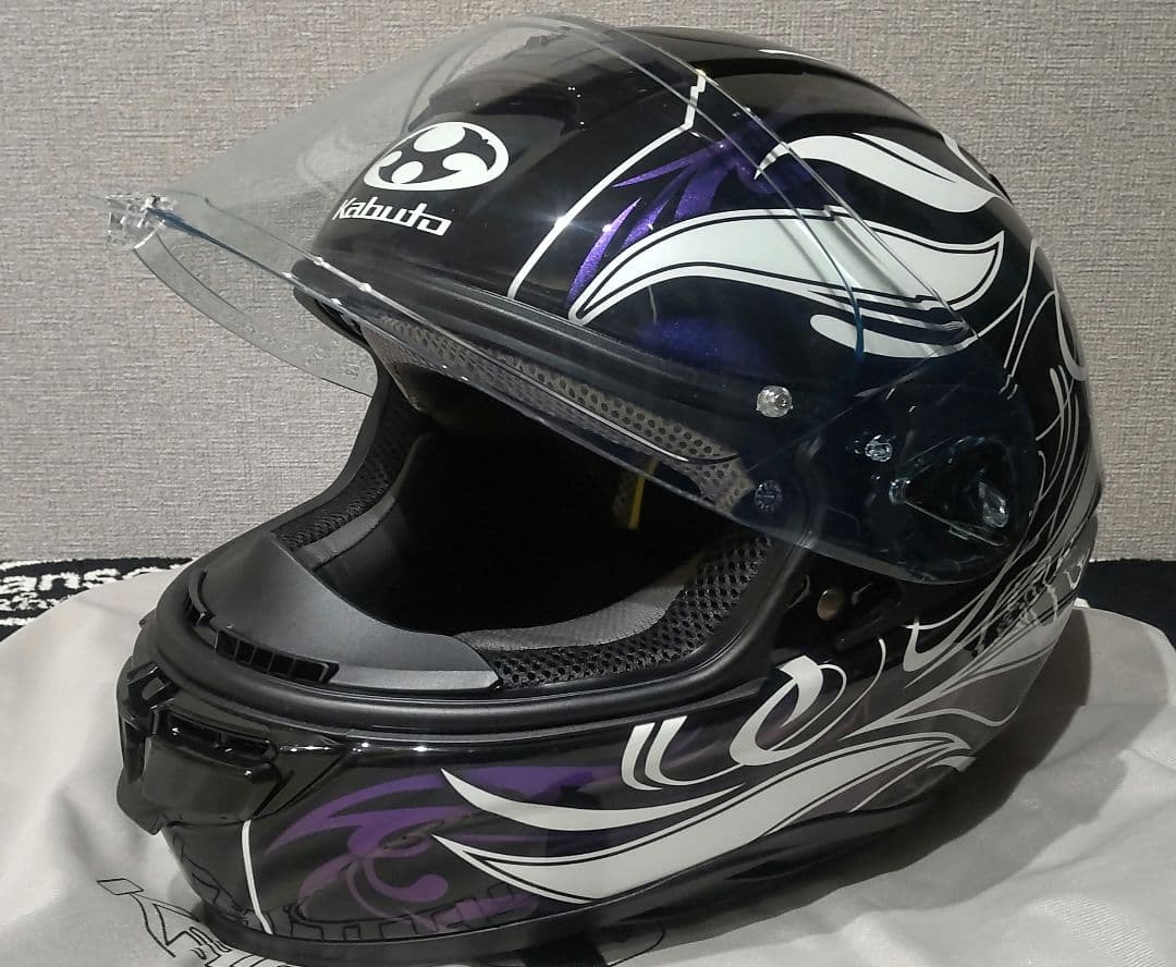 美品 Kabuto AEROBLADE-6 ELFI DARK