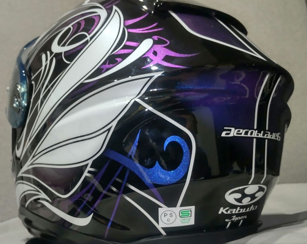 美品 Kabuto AEROBLADE-6 ELFI DARK