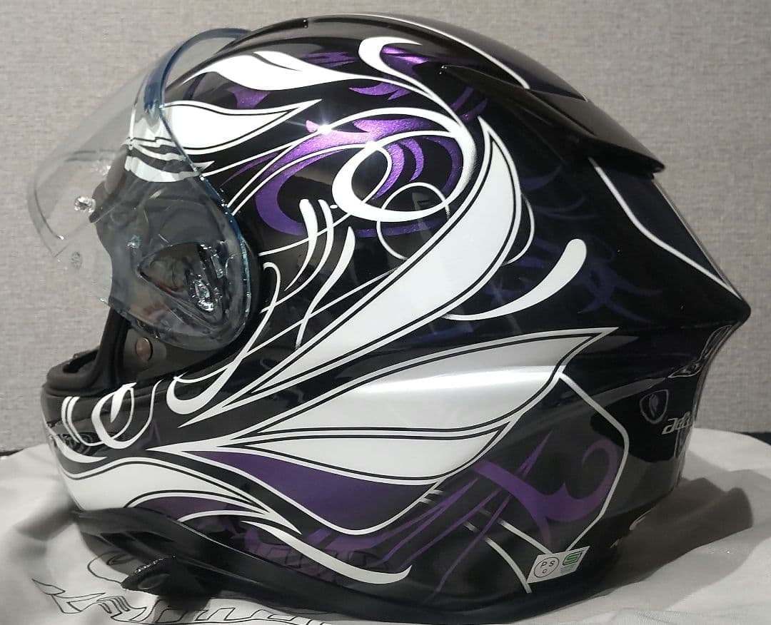 美品 Kabuto AEROBLADE-6 ELFI DARK